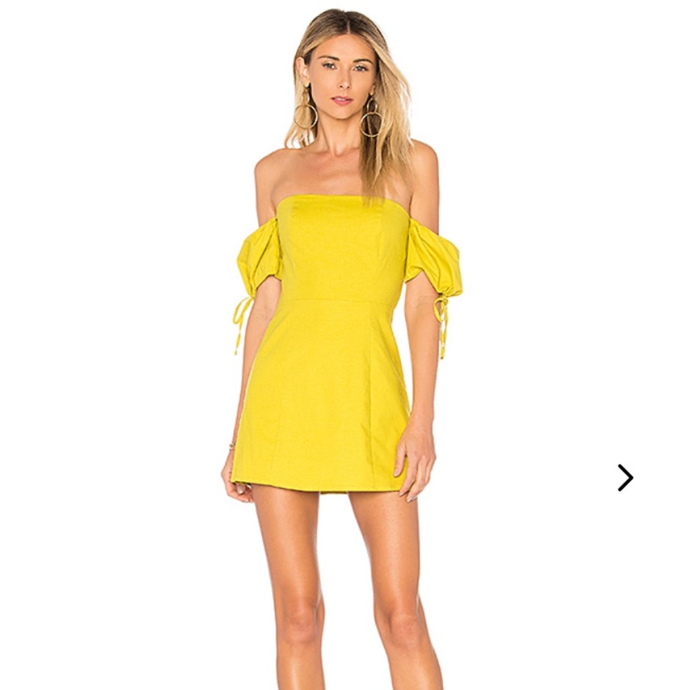 Lovers + Friends Off the Shoulder Mini Dress